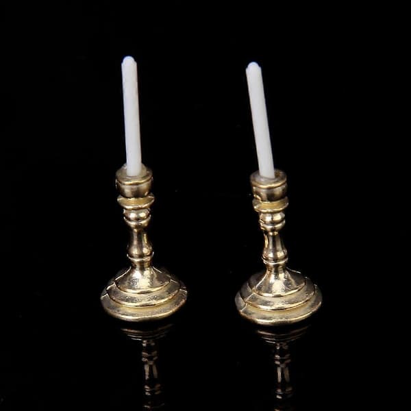 720-pakning med 1:12 miniatyr hvit 7 Pcs