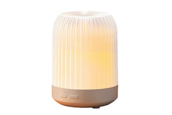 Luftspreder Aromaolje Ultralyd Luftfukter Tåke med LED Nattlys Warm Light One Size