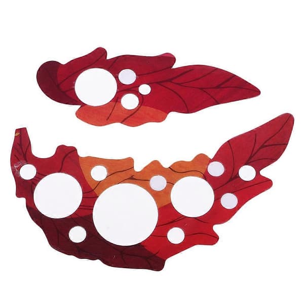 3x par akustisk guitar tilbehør plastik pickguard pick guard musikalsk
