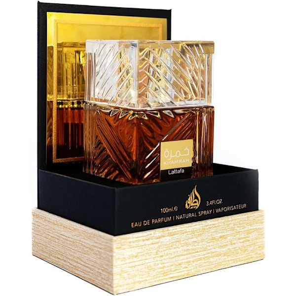 Eclaire EDP 100ml - Lattafa, vanilja, pehmeä, lämmin, mausteinen ja puumainen unisex - Eau de Toilette