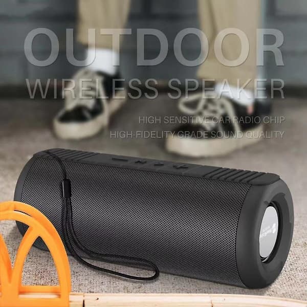 NR9019 TWS Bærbar Bluetooth-høyttaler Red