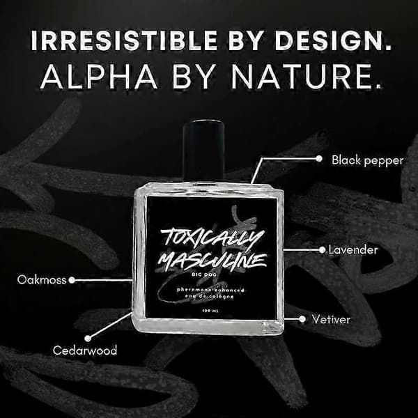 Eau de Cologne for men, giftig maskulin feromoninfundert langvarig duft