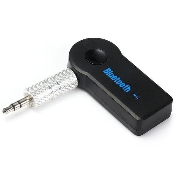 Bluetooth musikkmottaker til bilen - AUX - Bluetooth 5.0 Svart black