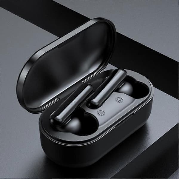 T10 Mini Touch Control Hifi TWS Trådløse Bluetooth Høretelefoner Med Mikrofon & Opladerboks (Sort) Black