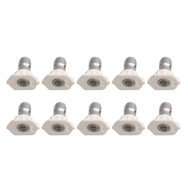 10 Stykker 40 Graders Højtryksrenser Sprøjtedyser 1.0/1.2/1.4/1.6mm