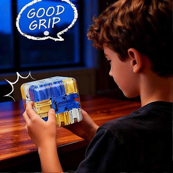 3D Smart Roller Ball Maze Cube til stresslindring og logisk udvikling 6,8*6,8*6,8CM