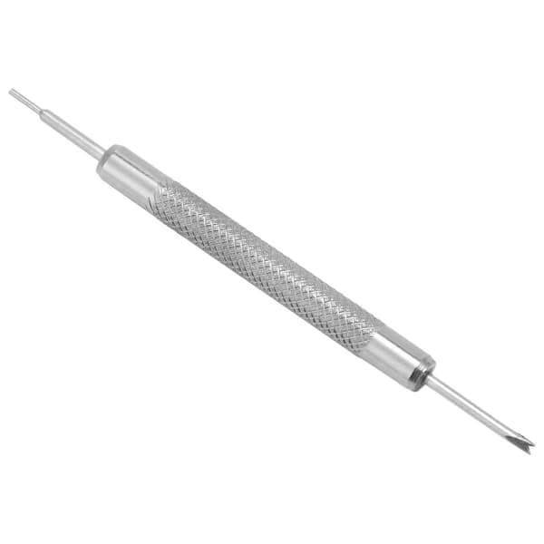 108 stk. 8-25 mm rustfrit stål urrem fjederstang linkstifter fjerner sølv Silver
