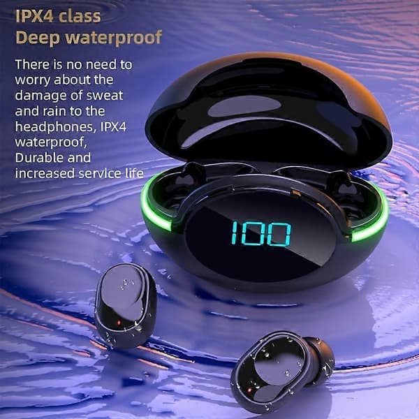 Trådløst Bluetooth-headset Søvn Støjreducerende Sports Vandtæt Smartphone Bluetooth-headset