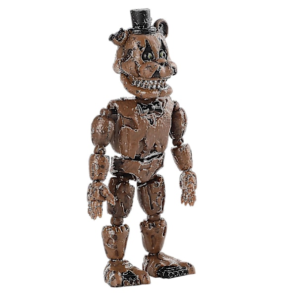 Fnaf Nightmare Five Nights At Freddy's Børns Samleobjekt Actionfigur Legetøj