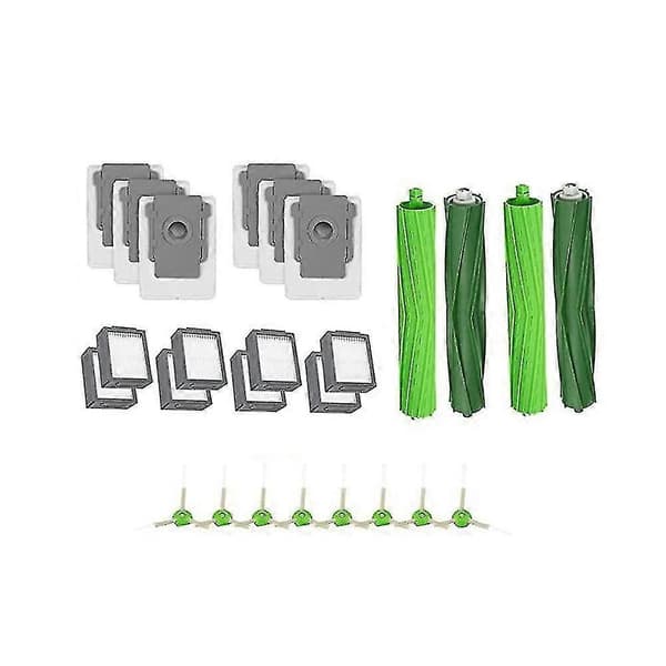 For Irobot Roomba I7 E5 E6 I3 Støvsugertilbehørsett 24 stk