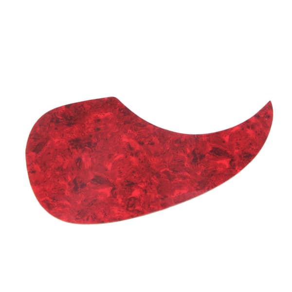 Faux Rød Skildpadde Selvklæbende Pickguard til Akustisk Guitar