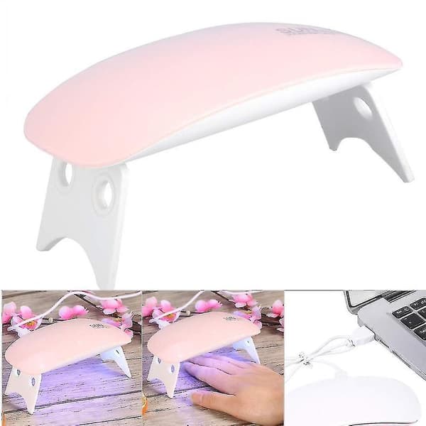 Neglekunstlampe, 6W UV-lampe til gellak