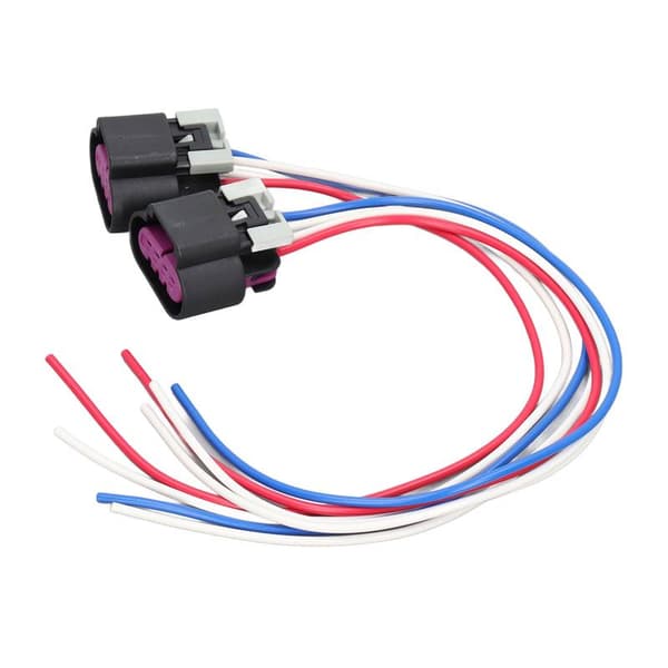 2 pcs Headlight Connector Pigtail Adapter Wiring Harness for Dodge Charger Xenon HID Replacement