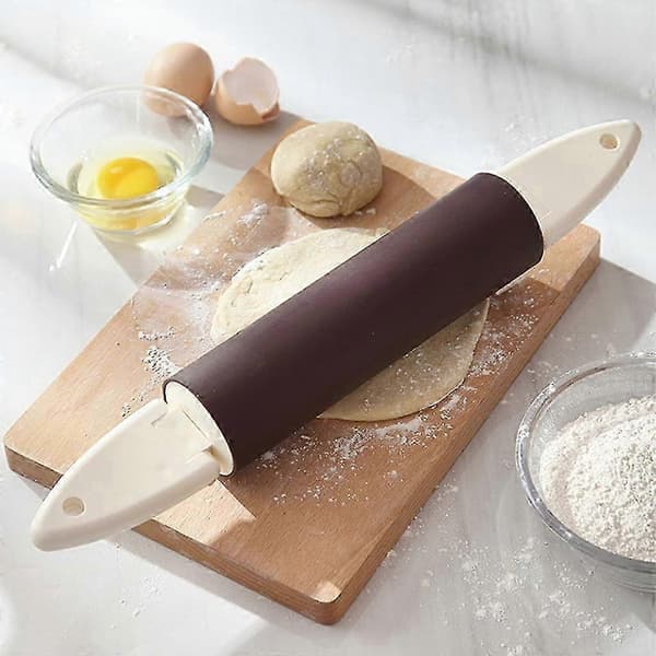 2025 Non-Stick Silikonkavel med vikbara handtag Diskmaskinssäker-Polerad