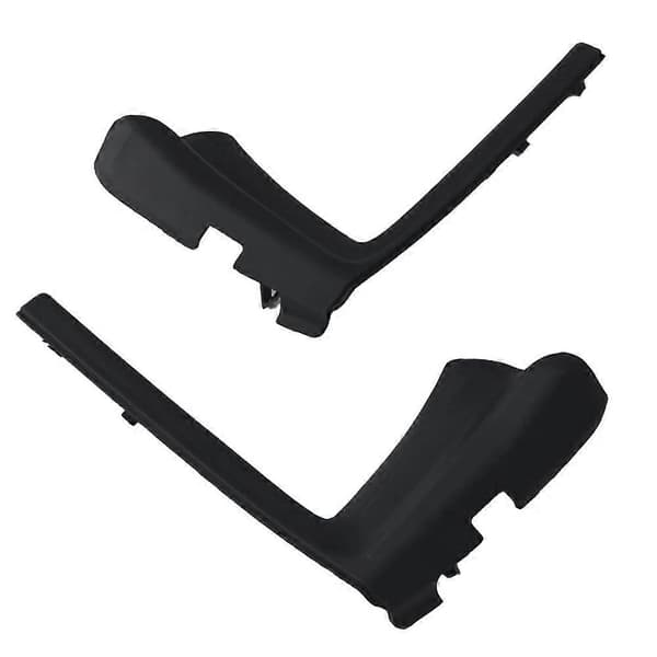 2 stk frontrute vannsamlende tetningsdeksel for Yaris Vitz NSP130 2015-2017 Nero