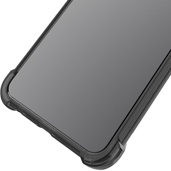Imak för Sony Xperia 10 V Soft Slim Fit Tpu phone case Airbag Stötsäkert cover Transparent Black