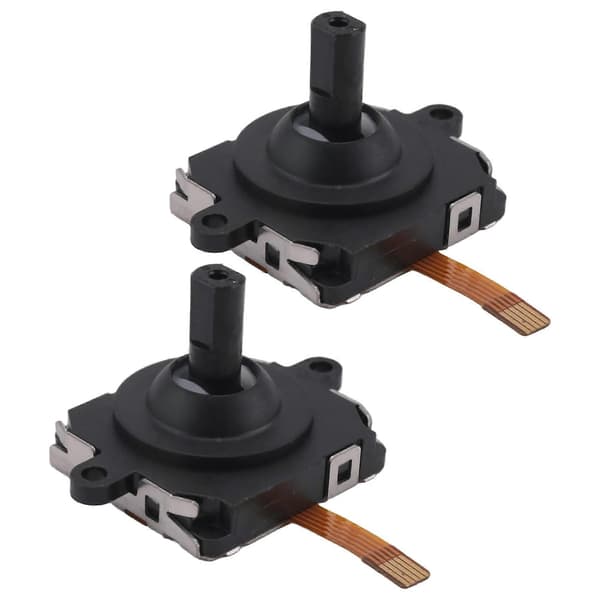 2 STK 3D analoge joysticks til Meta Quest3 VR Controller Thumbstick 3D analog joystick til Quest3 Black
