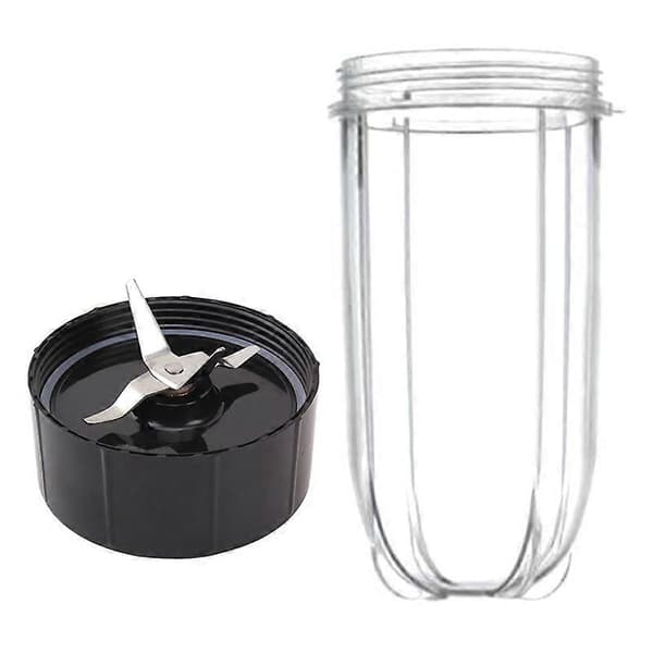 Magic Cup og Bladerstatning, Magic High 16 Oz kopper og Premium Ekstraktorblad passer til Magic 250W modeller Black & transparent