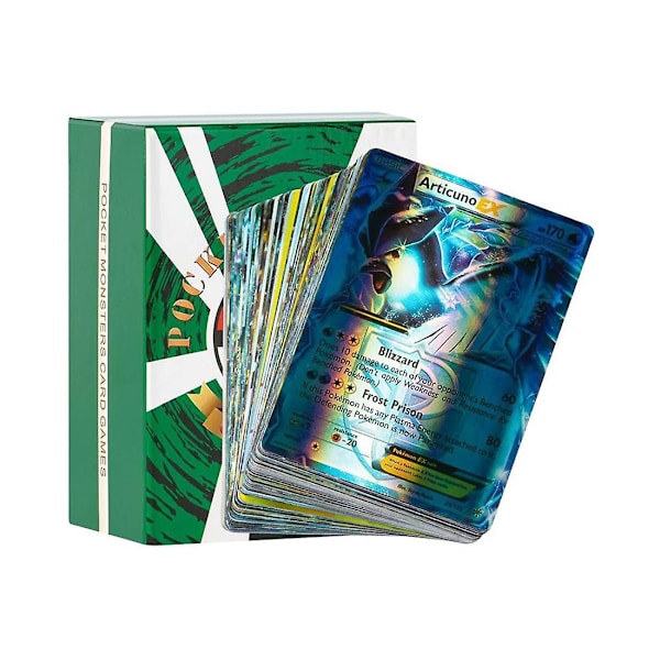 100 stk. Deck Box inklusive guldfolie kort assorterede kort as shown