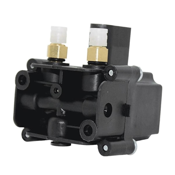 Luftfjæringsventilblokk for solenoidfordeling 37206875176, 37206789450 for F01 F02 F07 740i 750i Black
