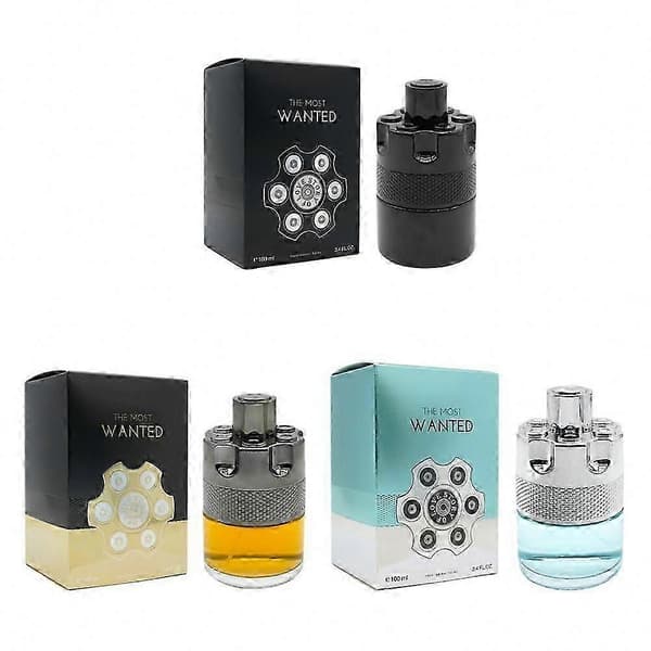 Treaktig Krydret Fruktig Duft for Menn 100ml Langvarig Eau de Toilette Cologne blue