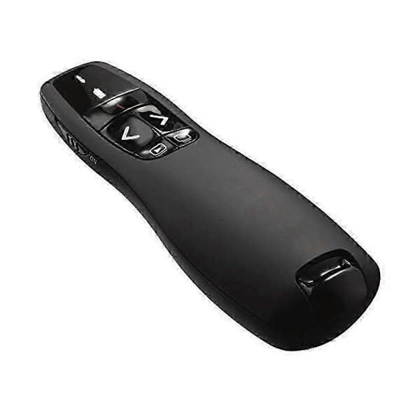 PowerPoint Presentasjonsfjernkontroll Trådløs USB PPT Presenter Laserpeker Klikker-Yvan