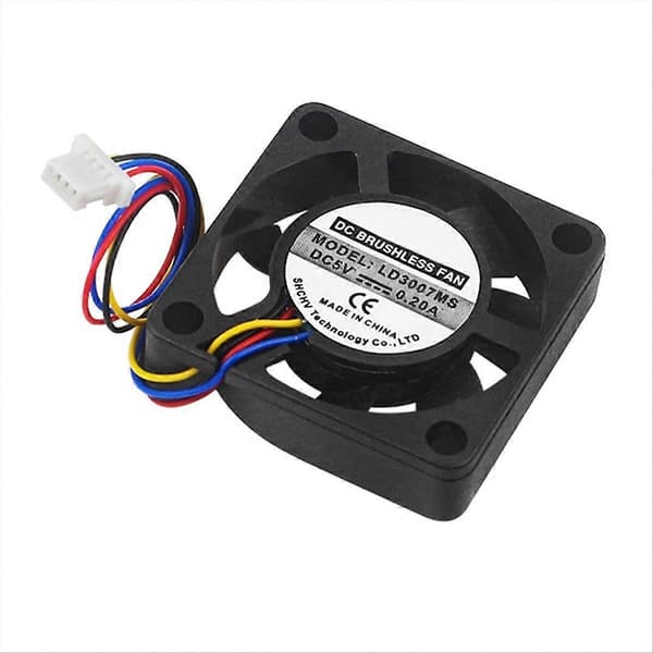 Til Raspberry Pi 5 Køleventilator 4Pin JST Terminalstik Multifunktion 5. Generation Special 3007 Heatsink Fan