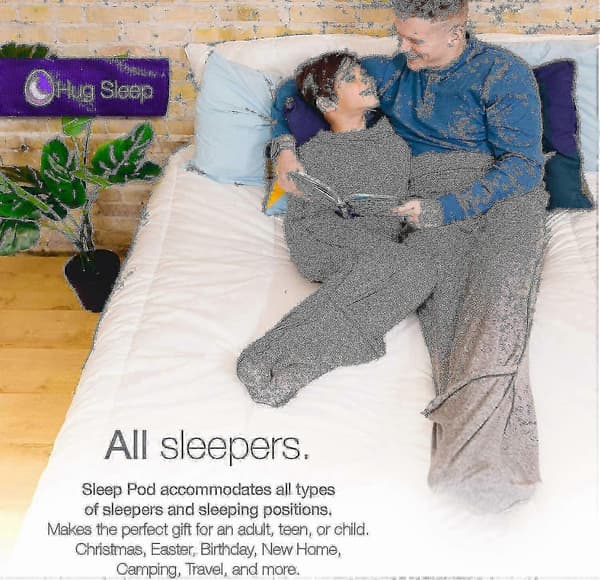 Hug Sleep, Sleep Pod Move Teppe For Menn, Kvinner, Tenåringer Og Barn M