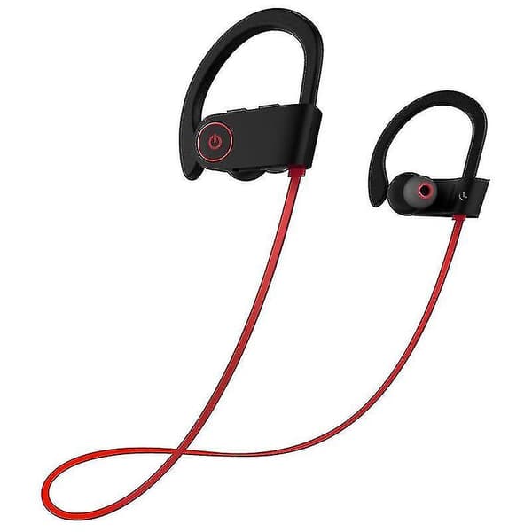 Bluetooth-hodesett Bt5.0 - Stereo-rød