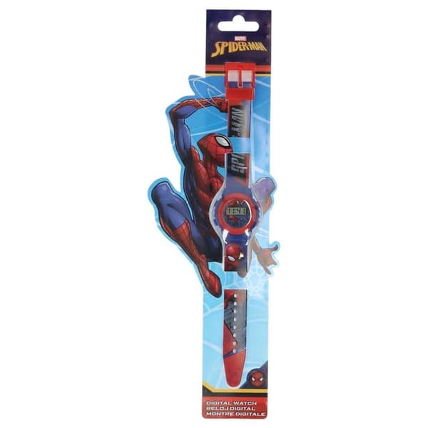 Avengers Marvel 4972 Lastenkello Spiderman Hämähäkkimies Kello Digi