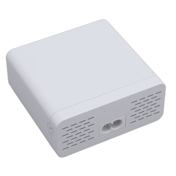 USB-latausasema 87W USB A USB C -laturi Hub 6 portilla LCD-näyttö QC3.0 PD Pikalataus USB-virtajohto 100–240V US-pistoke 0.1