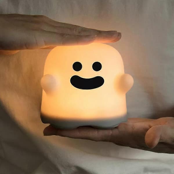 My Ghost Lamp, Surprise Ghost Night Light, Kalbooz Ghost Night Lamp Orange Hat