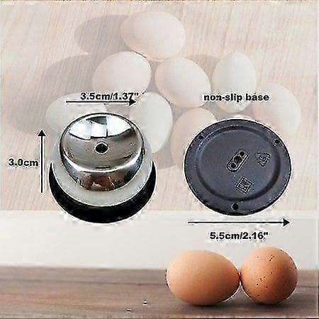 Eggpiercer i rustfritt stål for rå egg Eggprikker Eggeskreller Kjøkkenutstyr