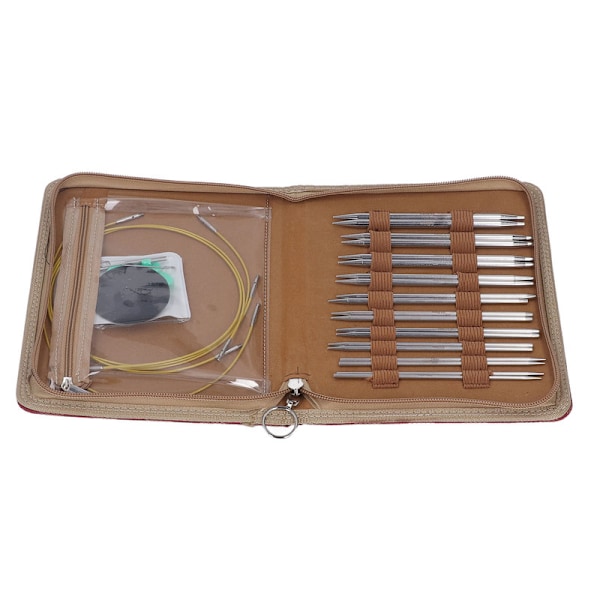 10 par utbytbara runda stickor Set Ergonomisk design P-typ Nålknappar Sticktillbehör för hemmet 0.5