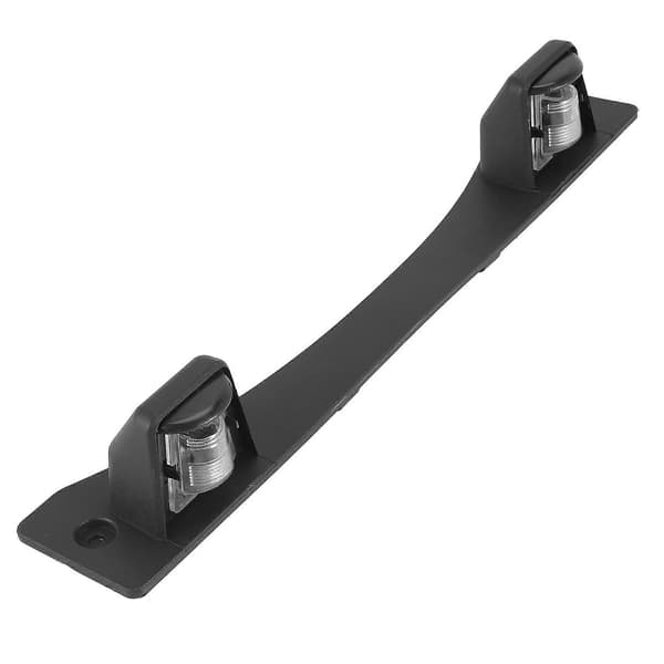 Holder til bilnummerpladelygter til Jeep Wrangler JK 2007-2018 uden pære nummerpladelygtehus 68048762AB Black