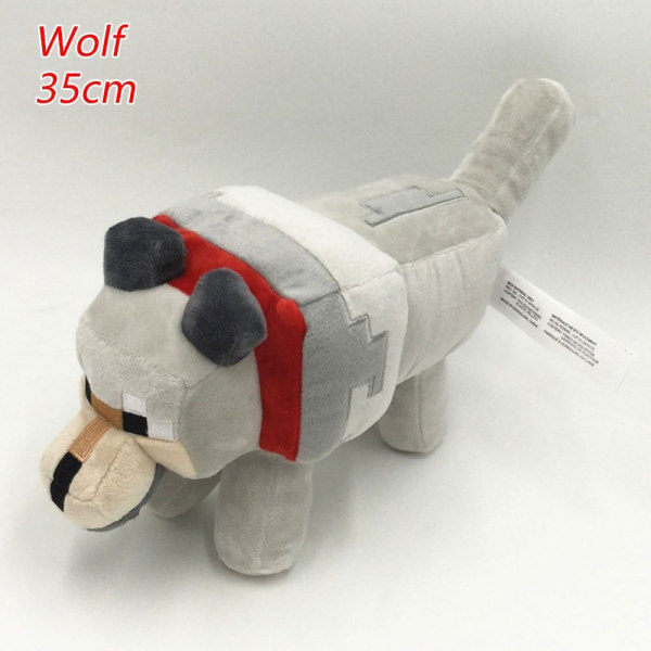 Minecraft Leksaker Mjukdjur Varg - 35CM VARG-35CM_ NN