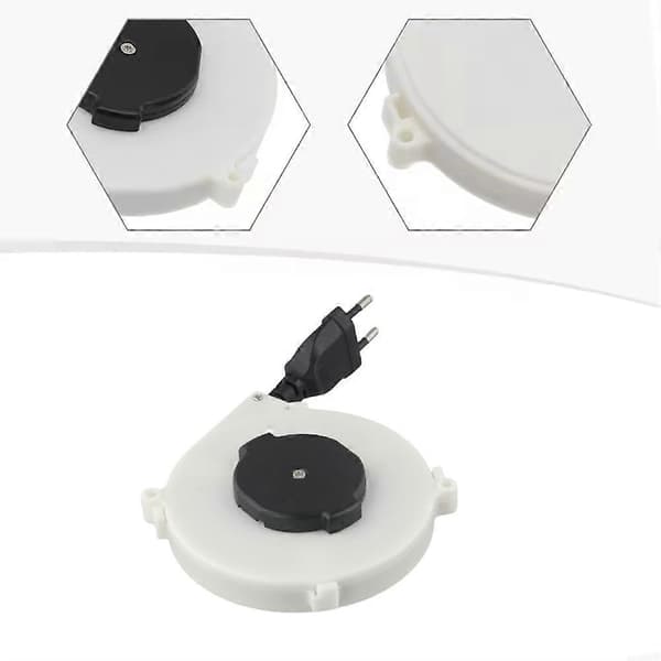 Automatic Retractable Power Cable Reel 102x18.5mm 220v Camping Cable Power Cord Reel for Global EU Plug