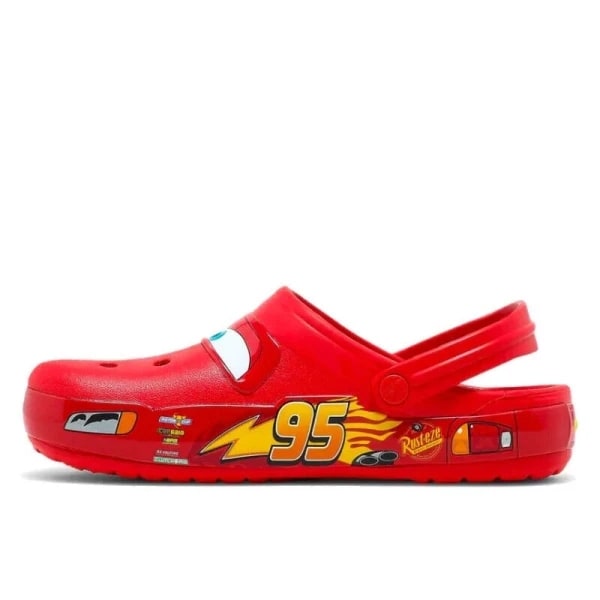Biler Clogs Hjemmesko Voksen Barn Mc Queen 95 Anti-skrid Hjemmesko Sandaler Vandsko M7/W9