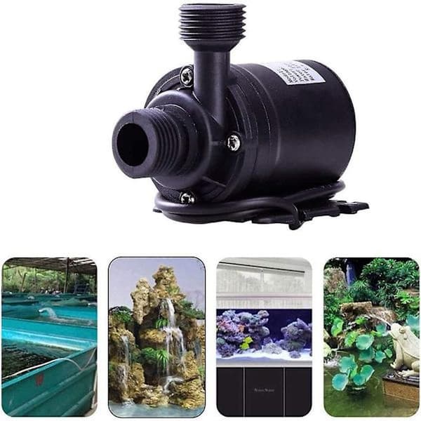 DC 24V 850L/H 6M Borstlös Dränkbar Vattenpump
