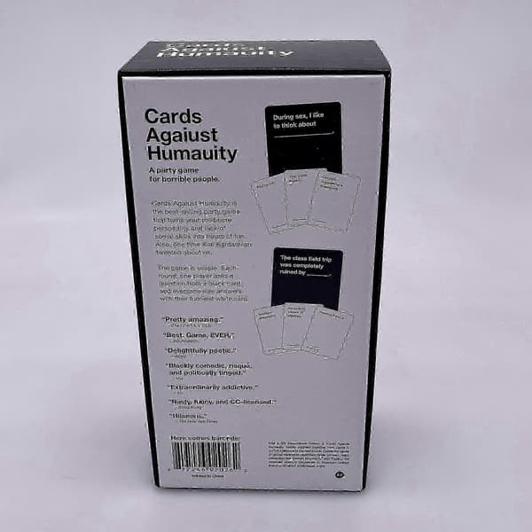 Cards Against Humanity -korttipeli 1st