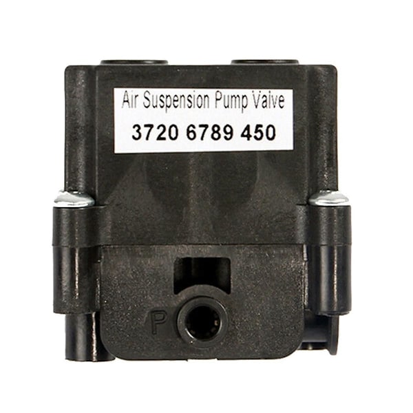 Luftfjæringsventilblokk for solenoidfordeling 37206875176, 37206789450 for F01 F02 F07 740i 750i Black