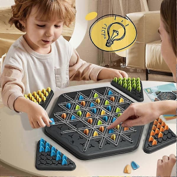 Triggle Gummistrikk Spill Hjernetrim Brettspill Bursdagsgave