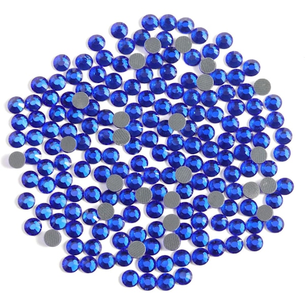 600 kpl Hotfix Safiiri Strassit askarteluun, SS30 (6,3-6,5 mm) Sapphire Sapphire SS30