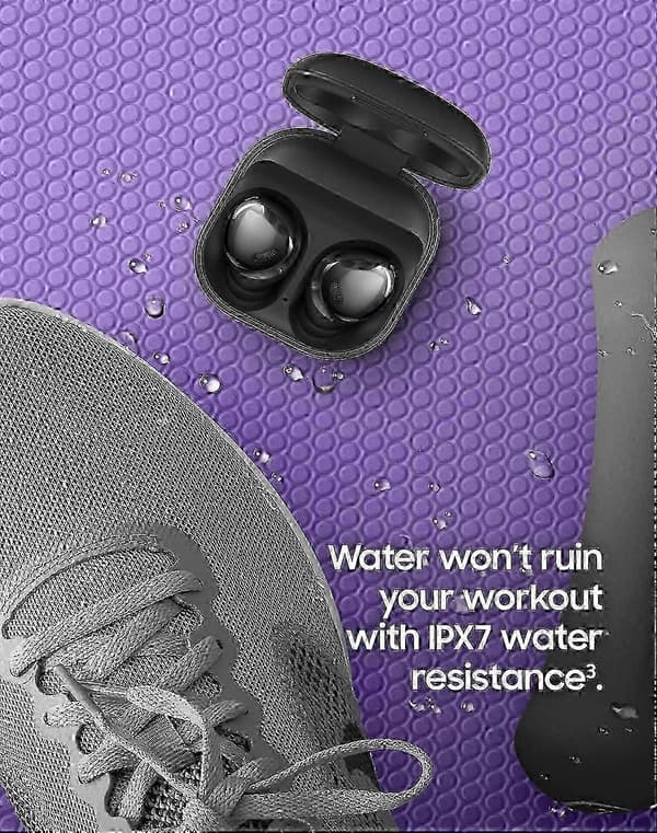 Galaxy Buds Pro, Bluetooth-hörlurar, True Wireless, Brusreducering, Laddningsfodral