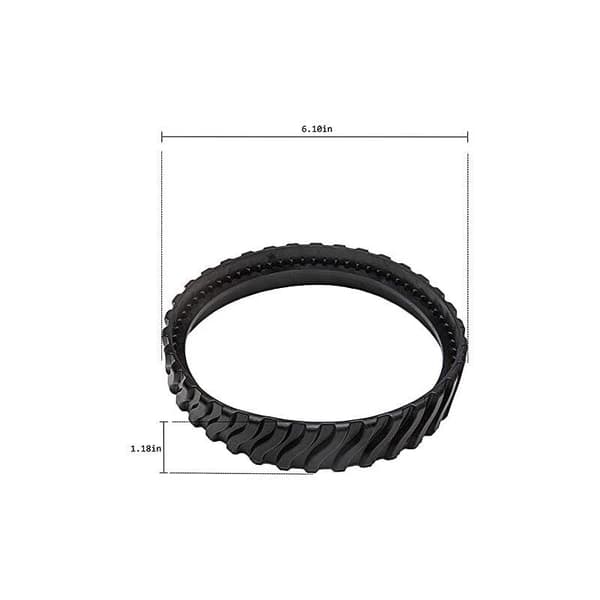 R0526100 MX8 MX6 Poolrenser Erstatningshjul til Baracuda Poolrensere (2 styk)