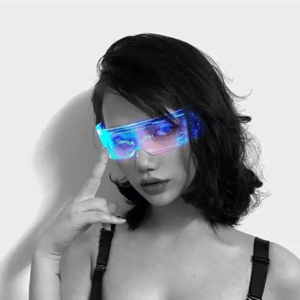Led Briller Teknologi Sensing Forhindrer Slip Fargerike Light Up Glass For Bar Club Party