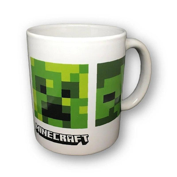 Minecraft Creeps Mugg 325ml Kopp Keramik multicolor