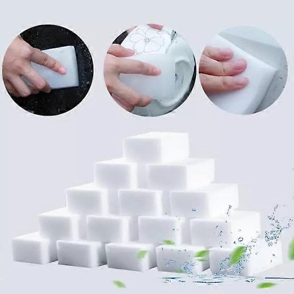 20 stk Melaminsvamp Magic Sponge Eraser Home Cleaner Rengøring Green