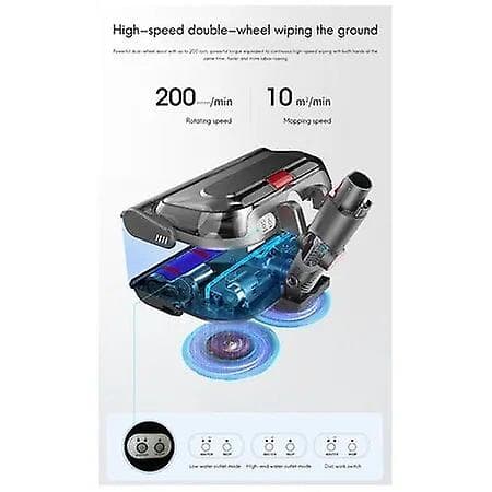 Elektriske tørre og våde gulvbørstehoveder til Dyson V7 V8 V10 V11 V15