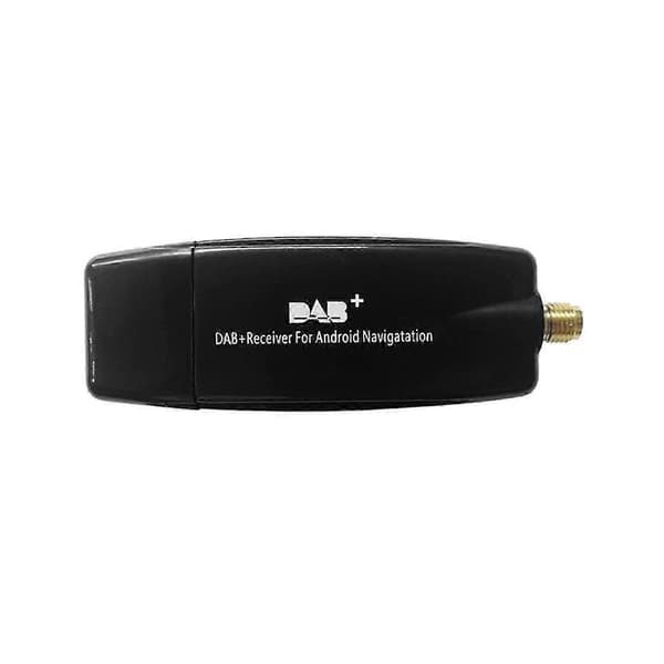 Universal DAB-box för bil med full frekvenstäckning Svart